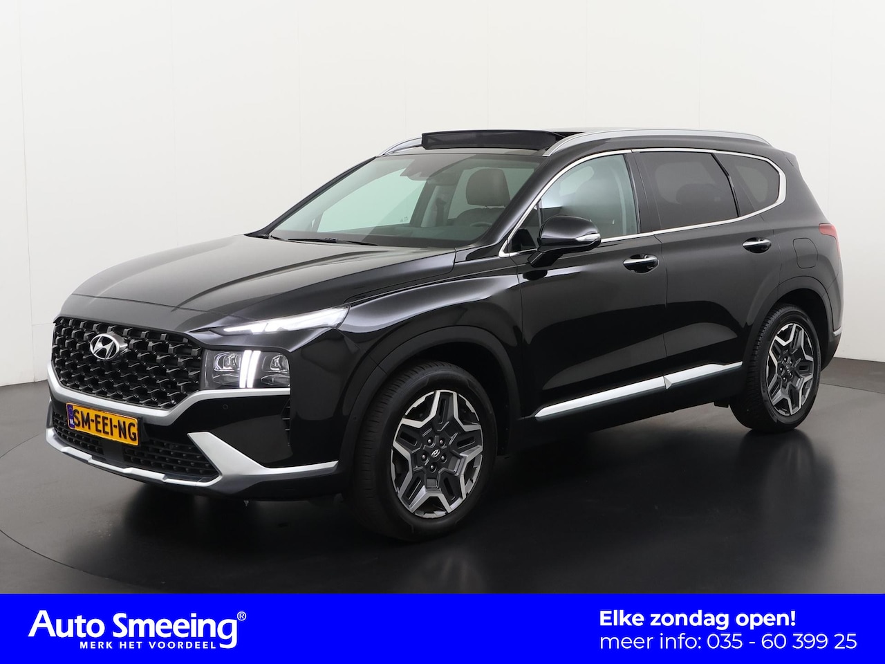 Hyundai Santa Fe - 1.6 T-GDI PHEV Premium Sky 7p. | Panoramadak | 360 Camera | ACC | Zondag Open! - AutoWereld.nl