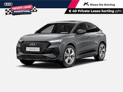 Audi Q4 Sportback e-tron - 40 S Edition 204 PK · Trekhaak elek. wegklapbaar · Stuurverwarming · Glazen panoramadak