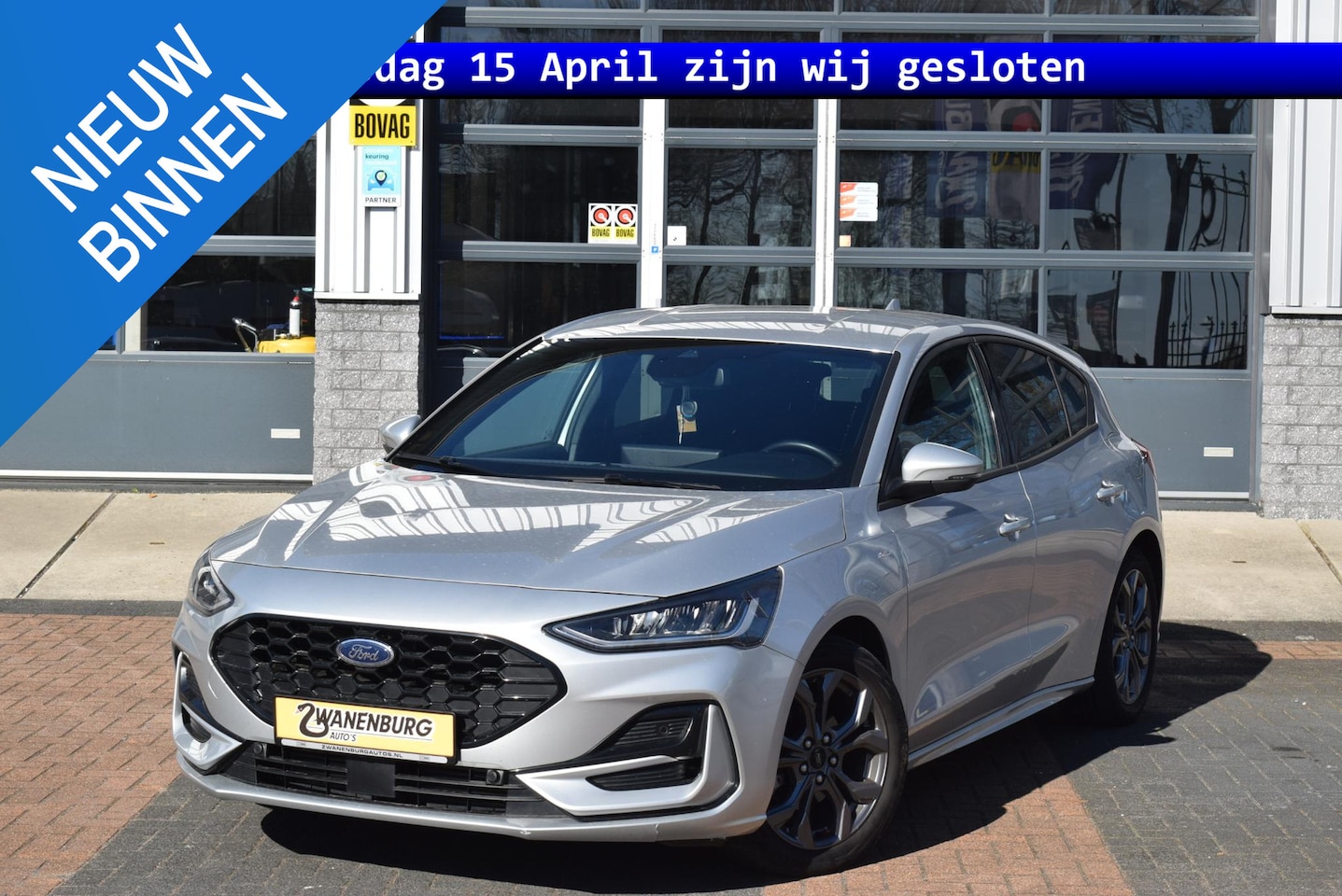 Ford Focus - 1.0 EcoBoost Hybrid ST Line Navi Airco Camera Nieuwmodel Km 19.500!! - AutoWereld.nl