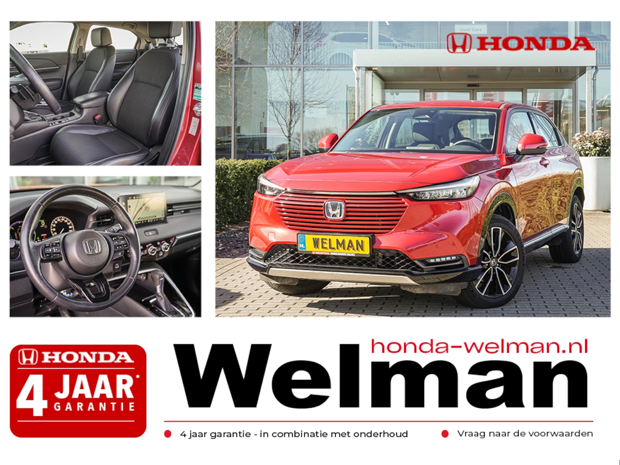 Honda HR-V - 1.5i e:HEV ADVANCE - FULL HYBRID - AUTOMAAT - AutoWereld.nl