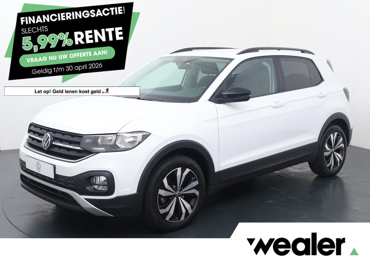 Volkswagen T-Cross - 1.0 TSI Life | 95 PK | Navigatiesysteem | Parkeersensoren | Adaptive cruise control | - AutoWereld.nl