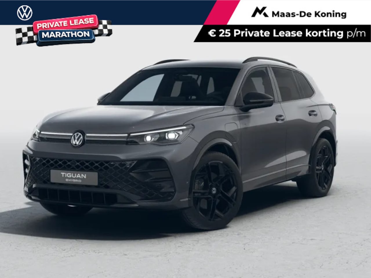 Volkswagen Tiguan - R-Line Edition 1.5 eHybrid 204 PK 6 versn. DSG · Black Style Pakket · Panoramaschuif-kante - AutoWereld.nl
