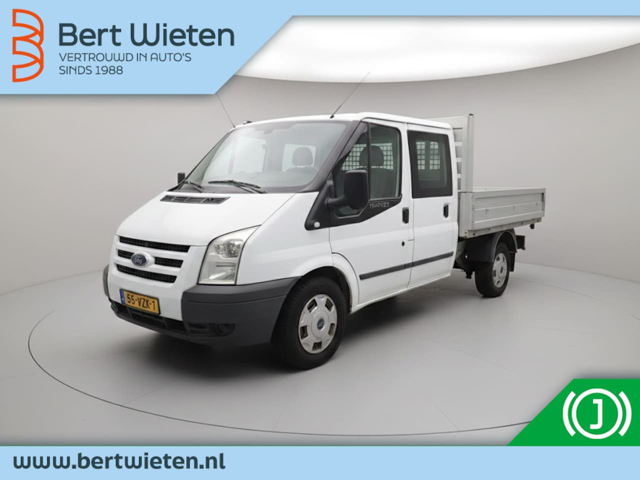Ford Transit - 330M 2.4 TDCI DC | Open laadbak | Dubbelcabine - AutoWereld.nl