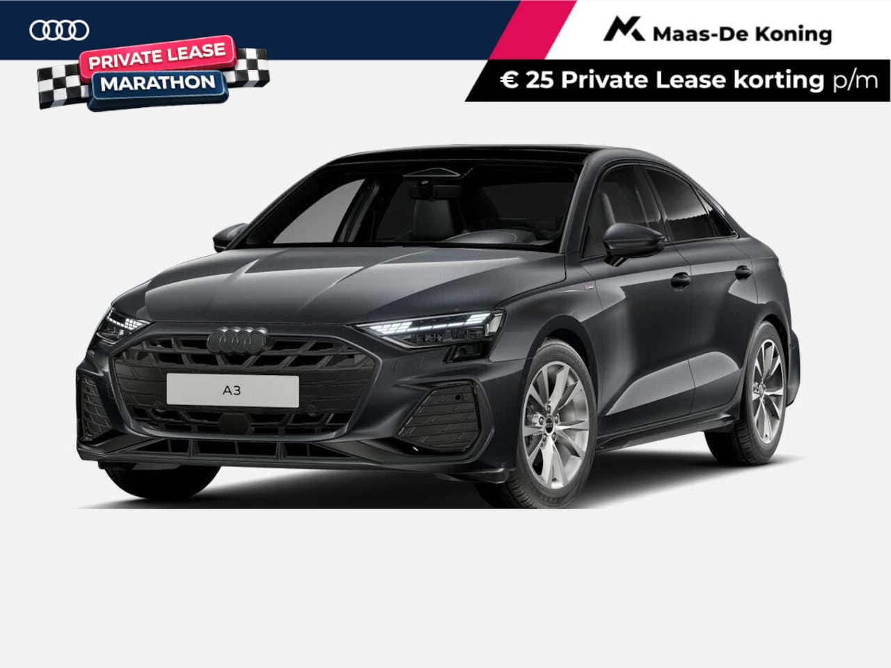 Audi A3 Limousine - 30 TFSI S edition 150 PK · Glazen panoramadak · Assis.pak Driving+Parking plus · Privacygl - AutoWereld.nl