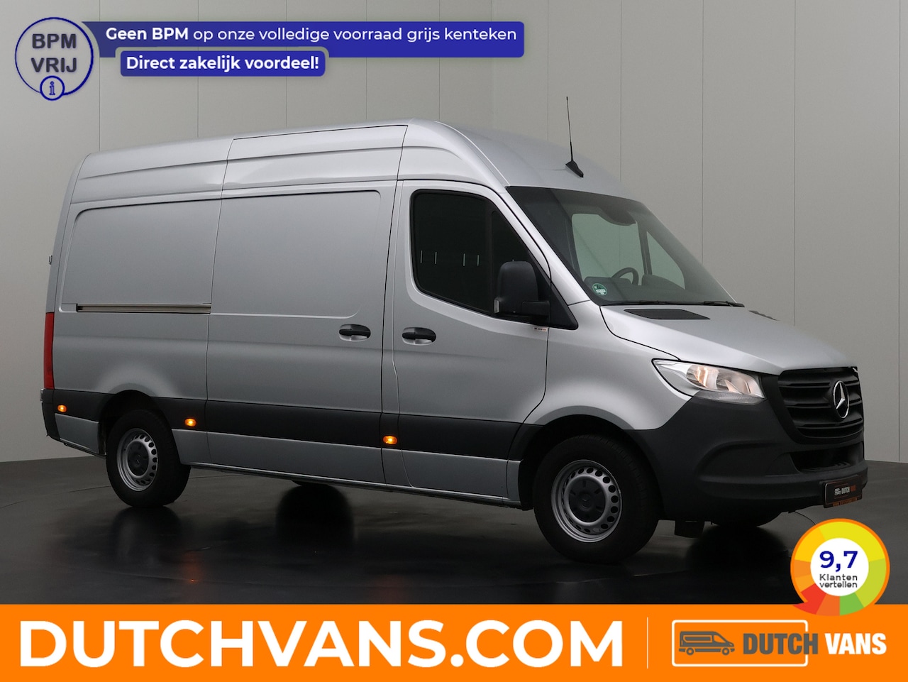 Mercedes-Benz Sprinter - 317CDi Automaat L2H2 | 3500Kg Trekhaak | Navigatie | Camera | Airco | Cruise | 3-Zits | - AutoWereld.nl