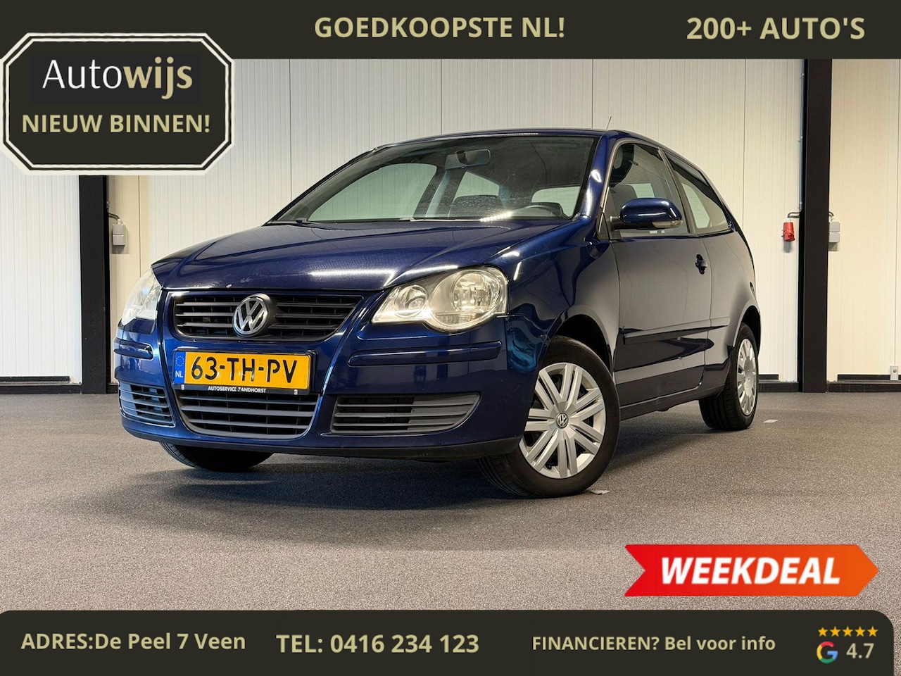 Volkswagen Polo - 1.2-12V Optive|NL AUTO|AIRCO|GOED ONDERHOUDEN - AutoWereld.nl