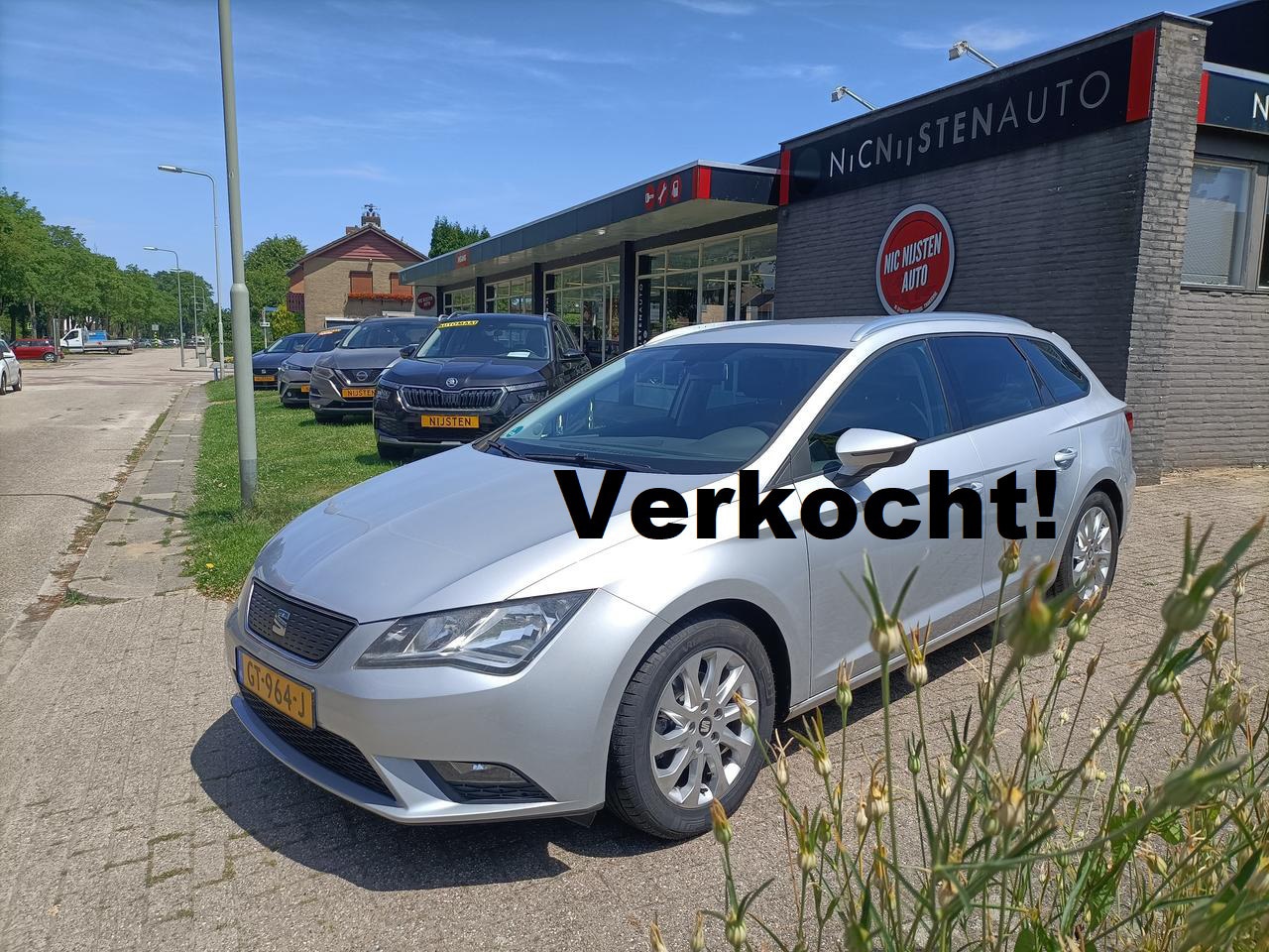 SEAT Leon ST - 1.0 EcoTSI Style. Navi, Cruise, Trekhaak. - AutoWereld.nl