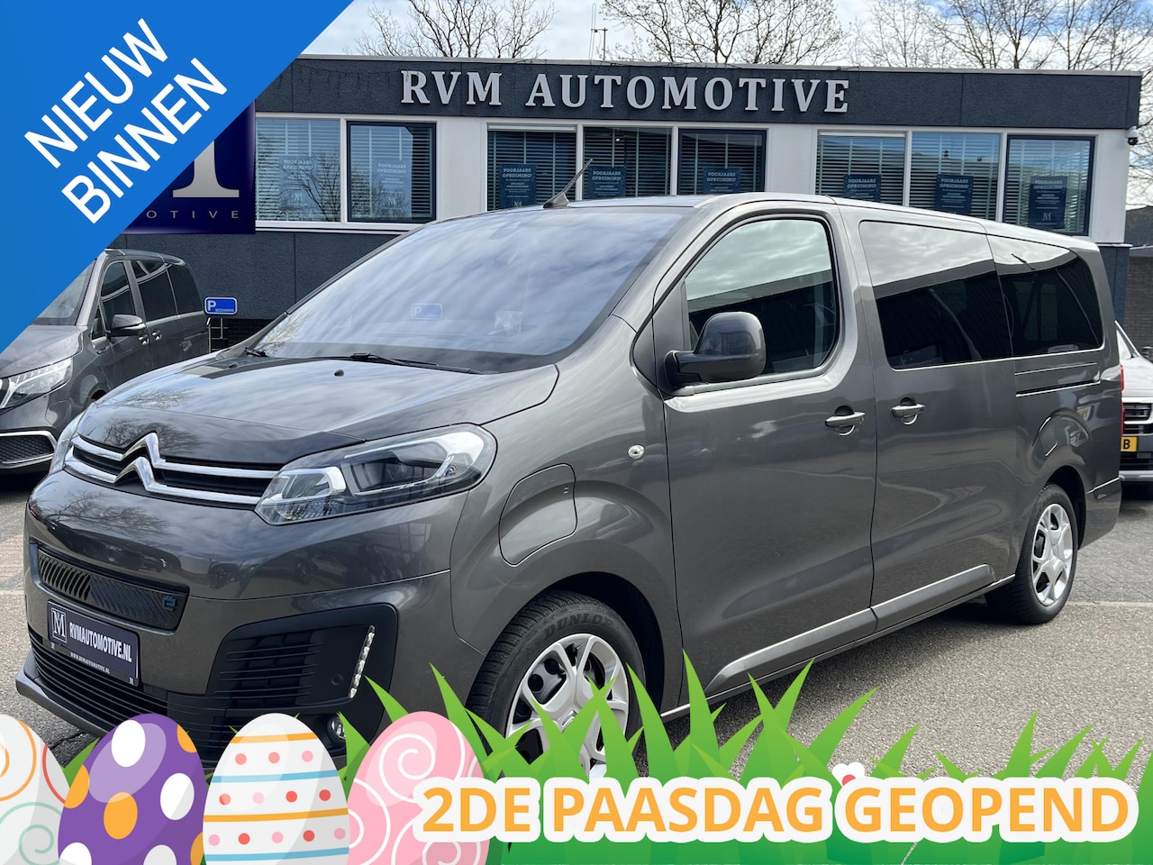 Citroën ë-Jumpy - 50kWh XL 8PL VAN: 23.900,- excl.btw VOOR: 20.877,- UW LENTEVOORDEEL: 3.023,- | RIJKLAARPRI - AutoWereld.nl