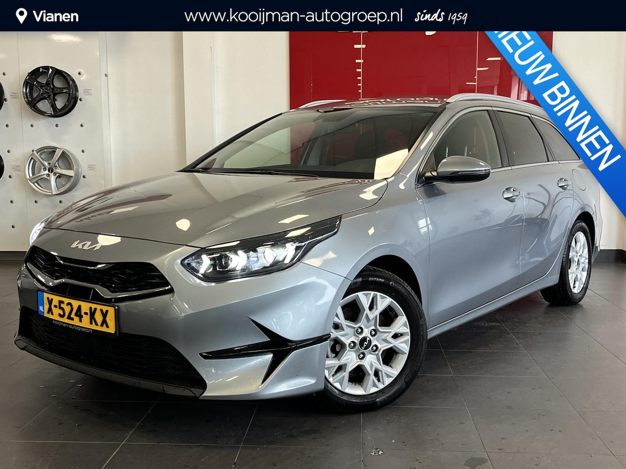 Kia Cee'd Sportswagon - Ceed 1.0 T-GDi DynamicPlusLine Klimaat Controle, Dodehoekdetectie, Cruise Control, Stuur e - AutoWereld.nl