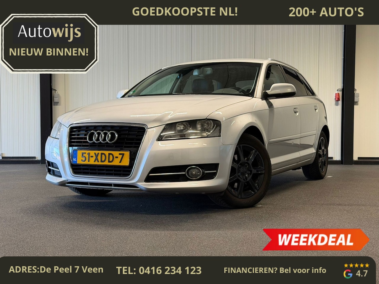 Audi A3 Sportback - 1.2 TFSI Ambition Pro Line Business|AUT|LM-VELG - AutoWereld.nl
