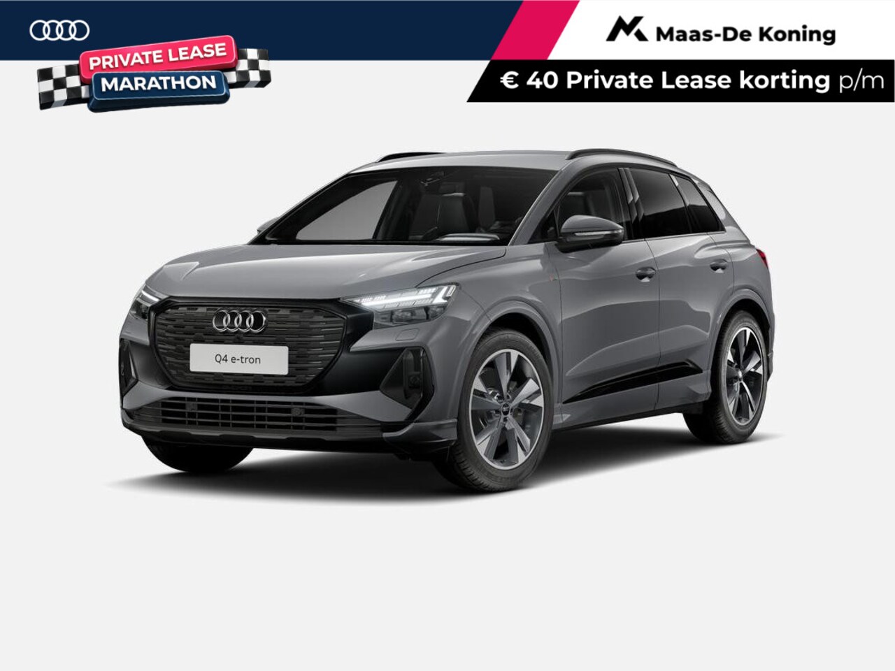 Audi Q4 e-tron - 45 quattro S Edition Competition 286 PK · Assist. pakket plus · Comfortpakket · Lichtpakke - AutoWereld.nl