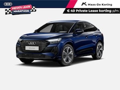Audi Q4 Sportback e-tron - 45 quattro S Edition Competition 286 PK · Assistentiepakket plus · Comfortpakket · Lichtpa