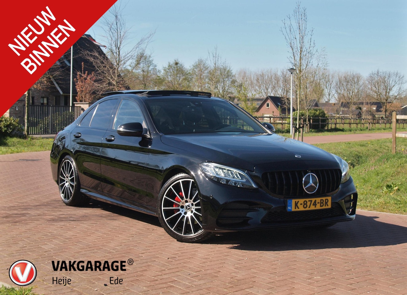 Mercedes-Benz C-klasse - 200 Premium Plus Pack | AMG Line | Panoramadak | Camera | Burmester | Sfeerverlichting | - AutoWereld.nl