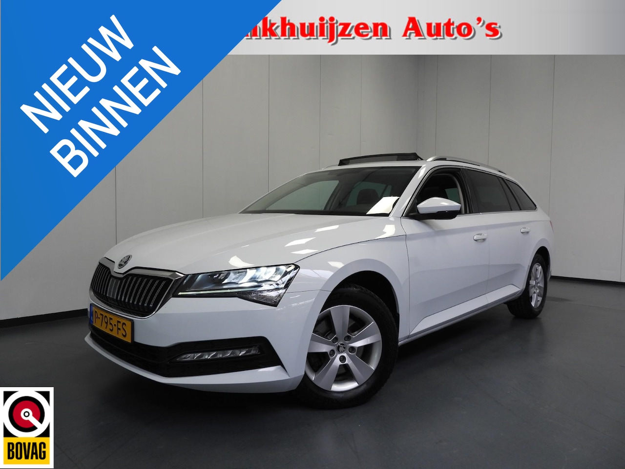 Skoda Superb Combi - 1.5 TSI ACT Business NAVI/SCHUIFDAK/LED/TREKH./16"LMV! - AutoWereld.nl