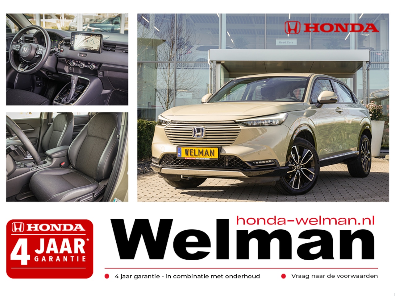 Honda HR-V - 1.5i e:HEV ADVANCE - FULL HYBRID - AUTOMAAT - AutoWereld.nl