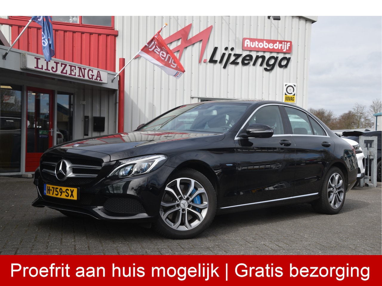 Mercedes-Benz C-klasse - 350 e Lease Edition Dealeronderhouden | LED | Keyless | 360 Camera | Pano | Stoelverwarmin - AutoWereld.nl