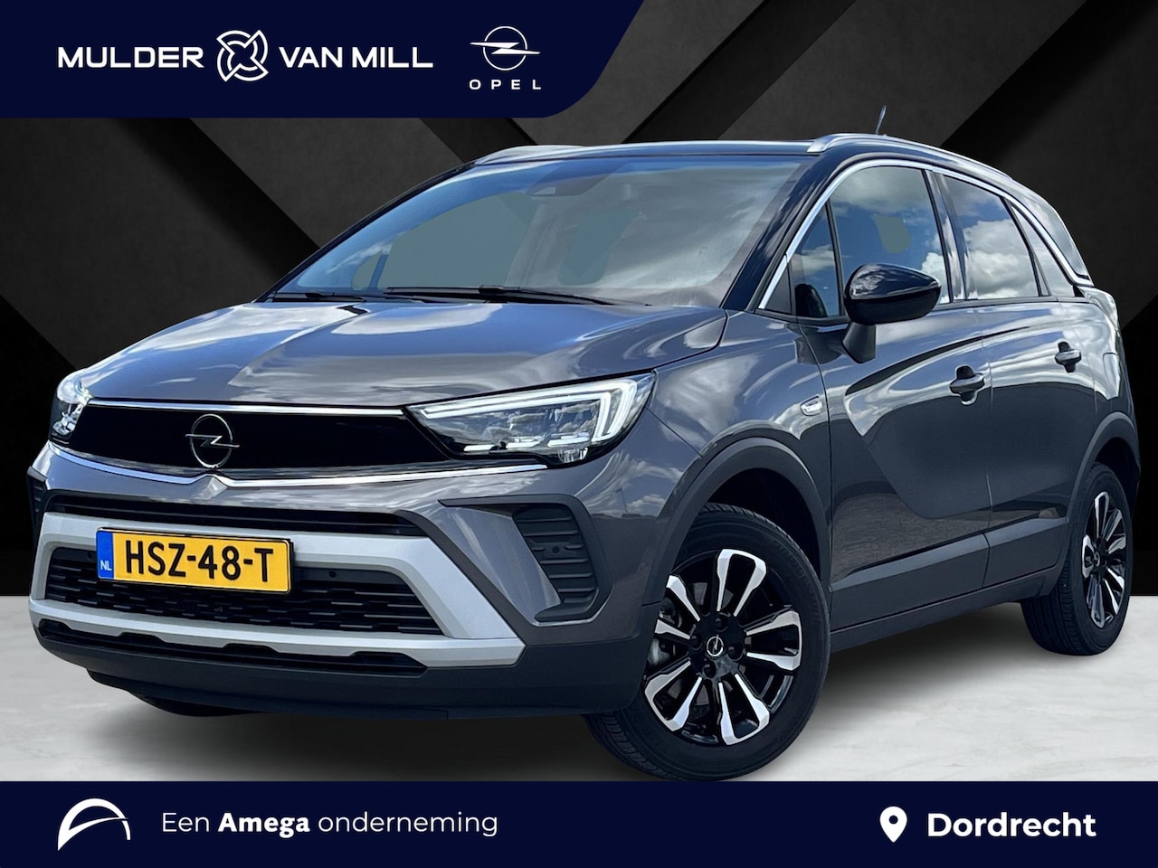 Opel Crossland - Elegance 1.2 Turbo 110pk | PANODAK | 180° CAMERA | NAVI PRO | DODEHOEKBEW. | ISOFIX | PARK - AutoWereld.nl