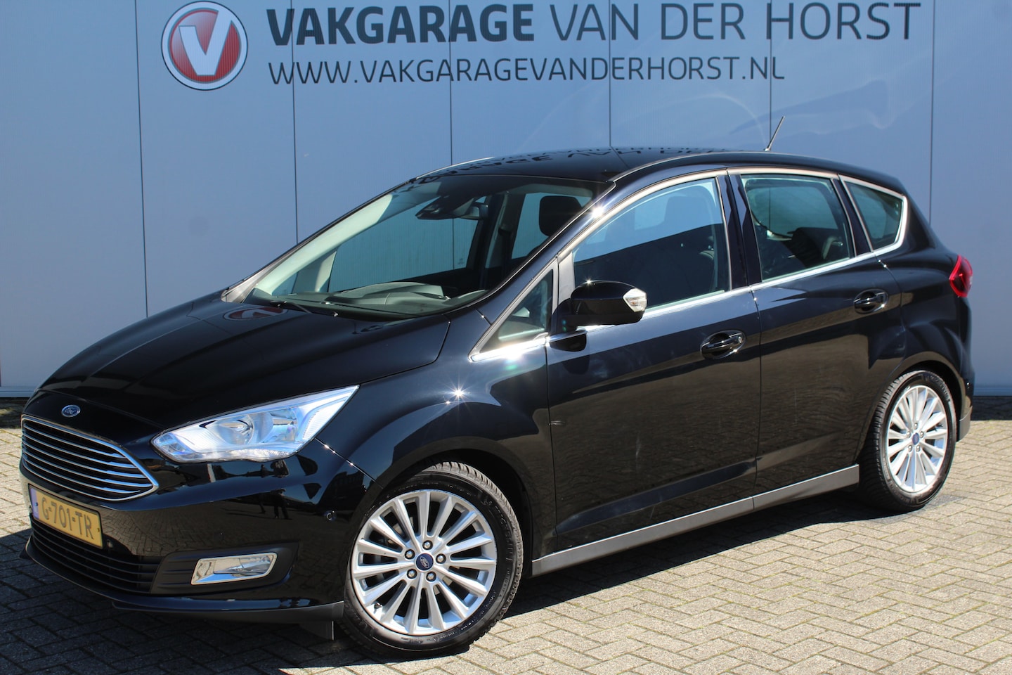 Ford C-Max - 1.0-125pk Titanium. Erg goed onderhouden hoogzitter, afkomstig van de 1e eig. Autm. airco - AutoWereld.nl