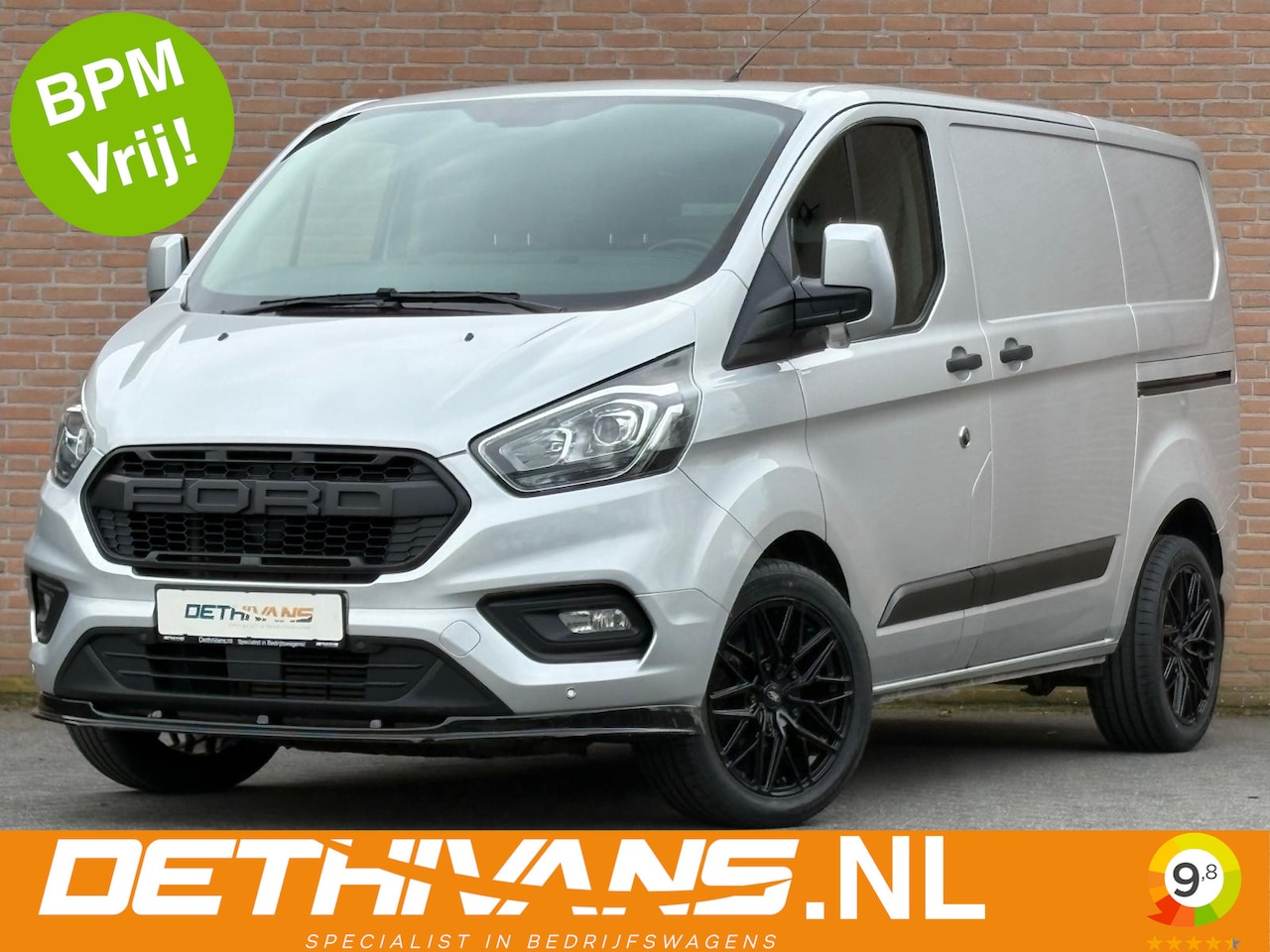 Ford Transit Custom - 2.0TDCI 130PK / 2x Schuifdeur / Cruisecontrol / Euro6 - AutoWereld.nl