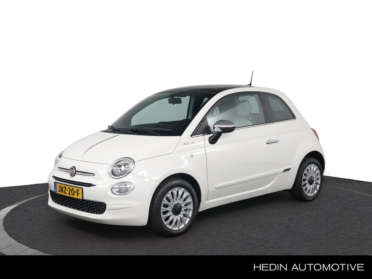Fiat 500 - 1.0 Hybrid 70PK Dolcevita | Navigatie Via App | Panorama Dak | Airco | Lederen Bekleding | - AutoWereld.nl