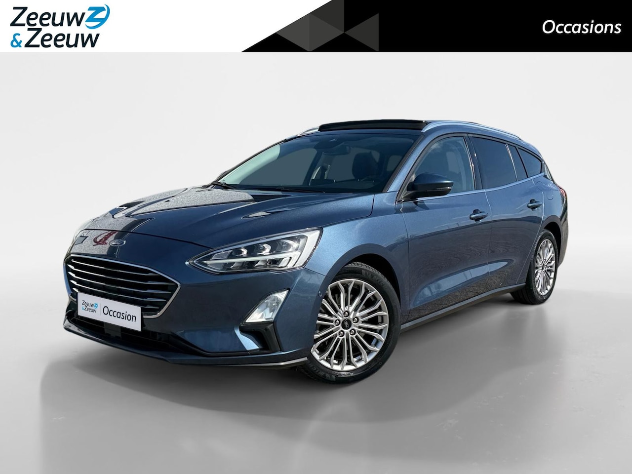 Ford Focus Wagon - 1.0 EcoBoost Titanium Business | Panoramadak | Winter Pack | Achteruitrijcamera | Apple Ca - AutoWereld.nl