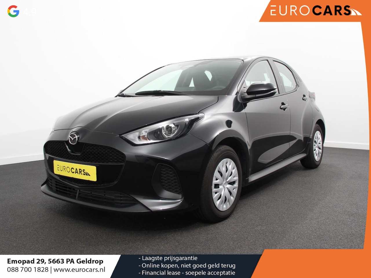 Mazda 2 Hybrid - 1.5 Automaat Prime-line Airco Adaptieve cruise control Achteruitrijcamera Lane assist Radi - AutoWereld.nl