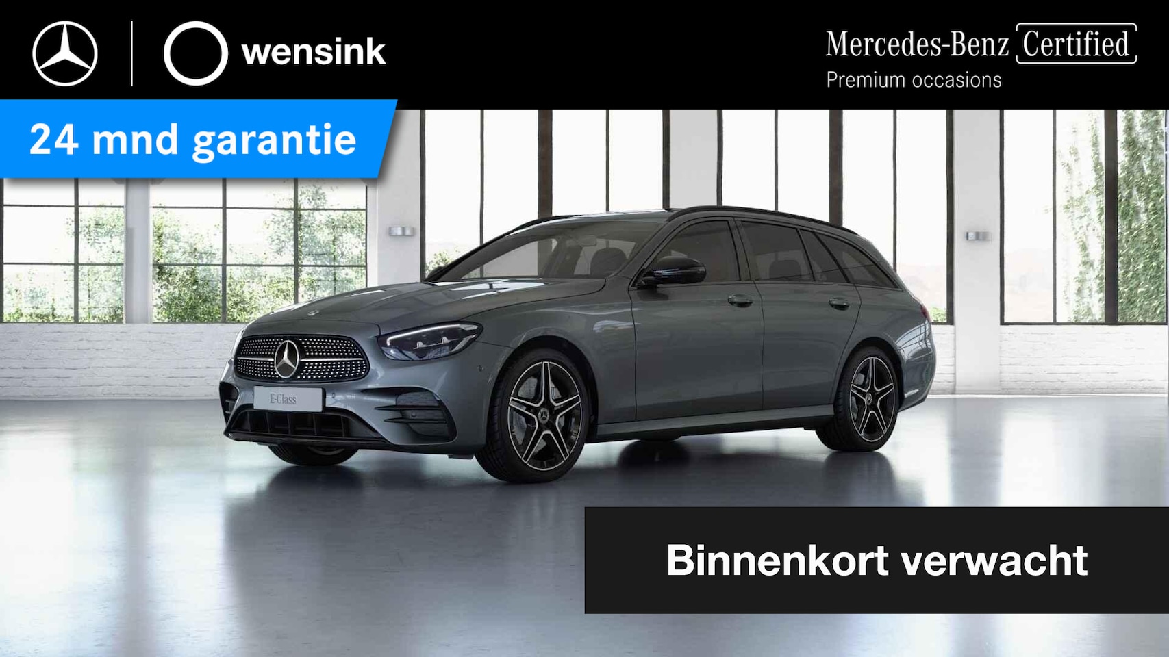 Mercedes-Benz E-klasse Estate - 300 e Business Solution AMG | Night | Panoramadak | Trekhaak | Widescreen | Stoelverwarmin - AutoWereld.nl