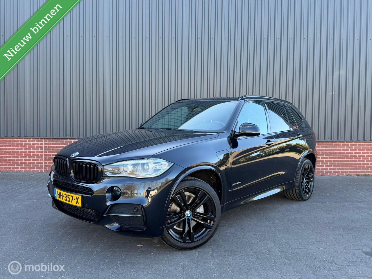 BMW X5 - xDrive40e High Executive M-Sport Carbon Zwart NL Auto Xenon Cruise Navi - AutoWereld.nl