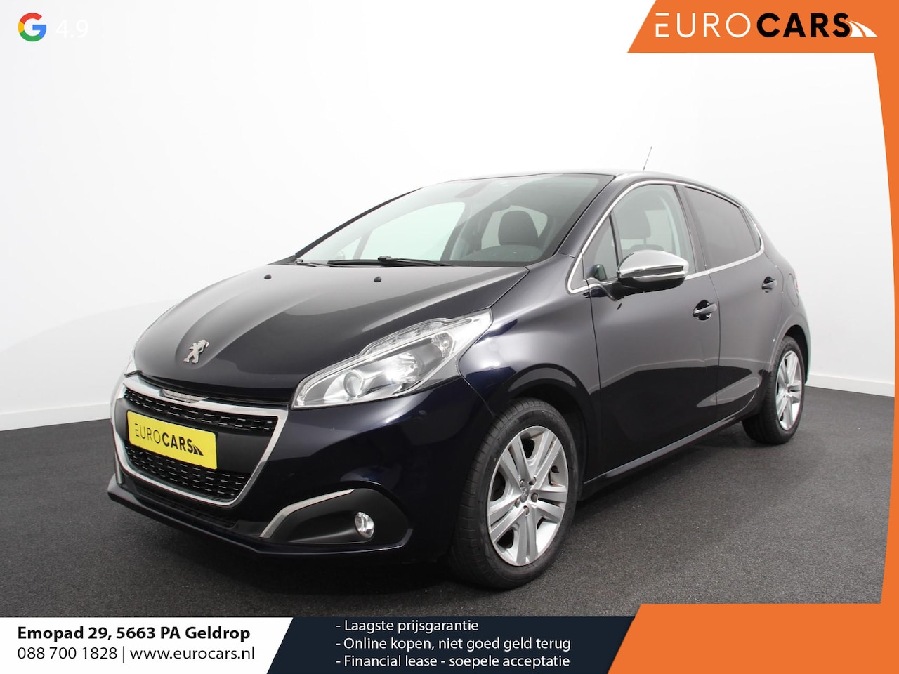 Peugeot 208 - 1.2 PureTech 110pk Automaat Allure Cruise control Parkeersensoren achter LED Navigatie Cli - AutoWereld.nl