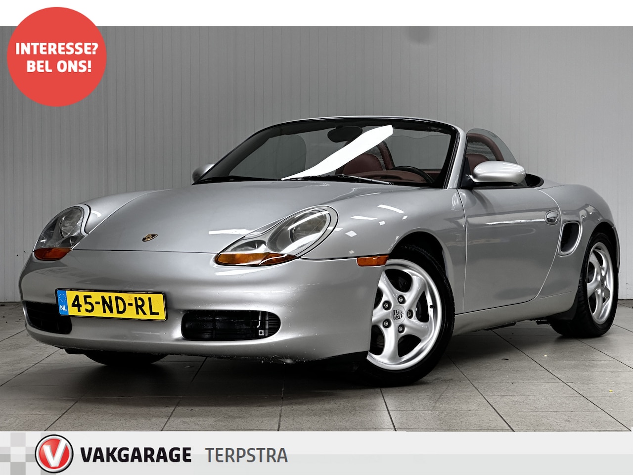 Porsche Boxster - 2.5/ Dealer Onderhouden!/ 17''LMV/ Stoelverw./ Elek. Kap/ LEDER/ Multi-Media/ Clima/ Navi/ - AutoWereld.nl