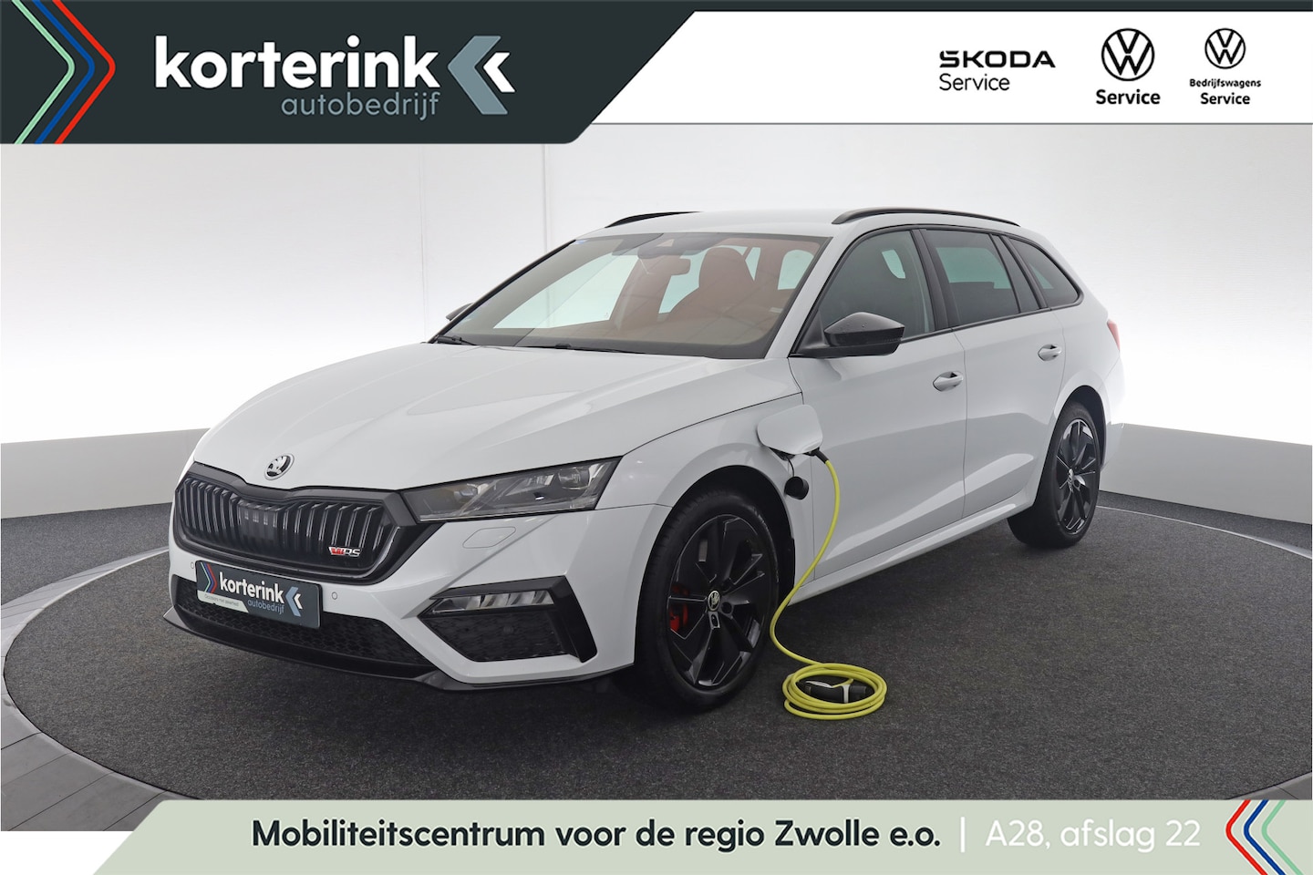 Skoda Octavia Combi - 1.4 TSI RS iV PHEV Business | ACC | Stoelverwarming - AutoWereld.nl