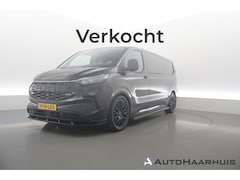 Ford Transit Custom - 320 2.0 TDCI L2H1 BLACK EDITION | Automaat | Dubb.Cab. | Camera | 19" | Verlaagd | Lederen