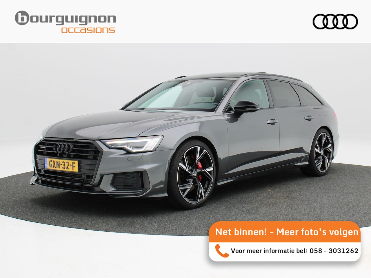 Audi A6 Avant - 55 TFSi e 367 Pk quattro S-Line Competition | Panorama dak | Stoelverwarming | Trekhaak | - AutoWereld.nl