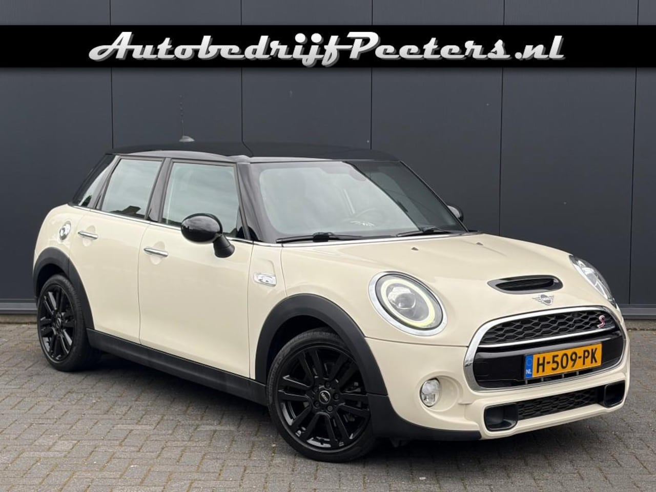 MINI Cooper S - 2.0 192pk 5-Drs Automaat LED Navi Carplay JCW-stuur Cruise Leder - AutoWereld.nl
