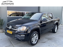 Volkswagen Amarok - 3.0 TDI 204pk V6 4Motion Plus Cab Comfortline Trekhaak Navigatie Stoelverwarming Apple Car