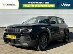 Jeep Avenger - Longitude 54 kWh 156pk I Apple Carplay/Android Auto I Parkeersensoren I Lichtmetalen Velge