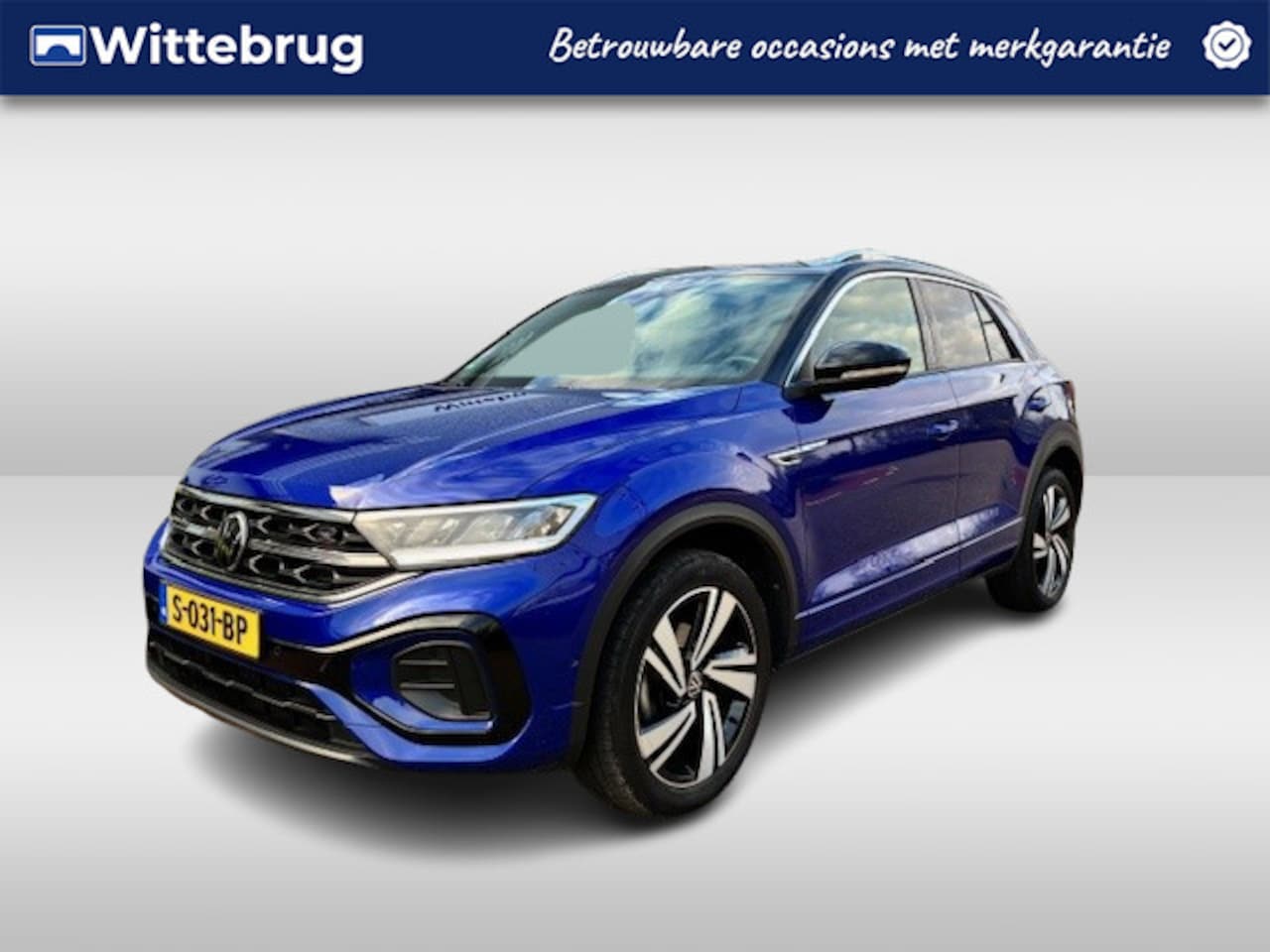 Volkswagen T-Roc - 1.5 TSI R-Line / Navi / Carplay / Trekhaak afneembaar / Camera / Side assist - AutoWereld.nl