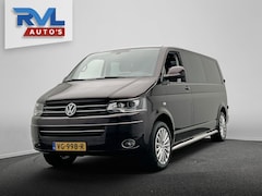 Volkswagen Transporter - 2.0 TDI L2H1 DC Comfortline Automaat Navigatie Trekhaak Cruise Control Glasslook Bearlock