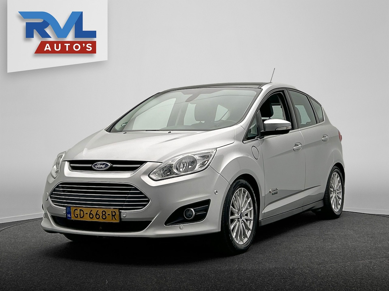 Ford C-Max - 2.0 Plug-in Hybrid Titanium Plus | Origineel Nederlands |Keyless Stoelverwarming Navigatie - AutoWereld.nl