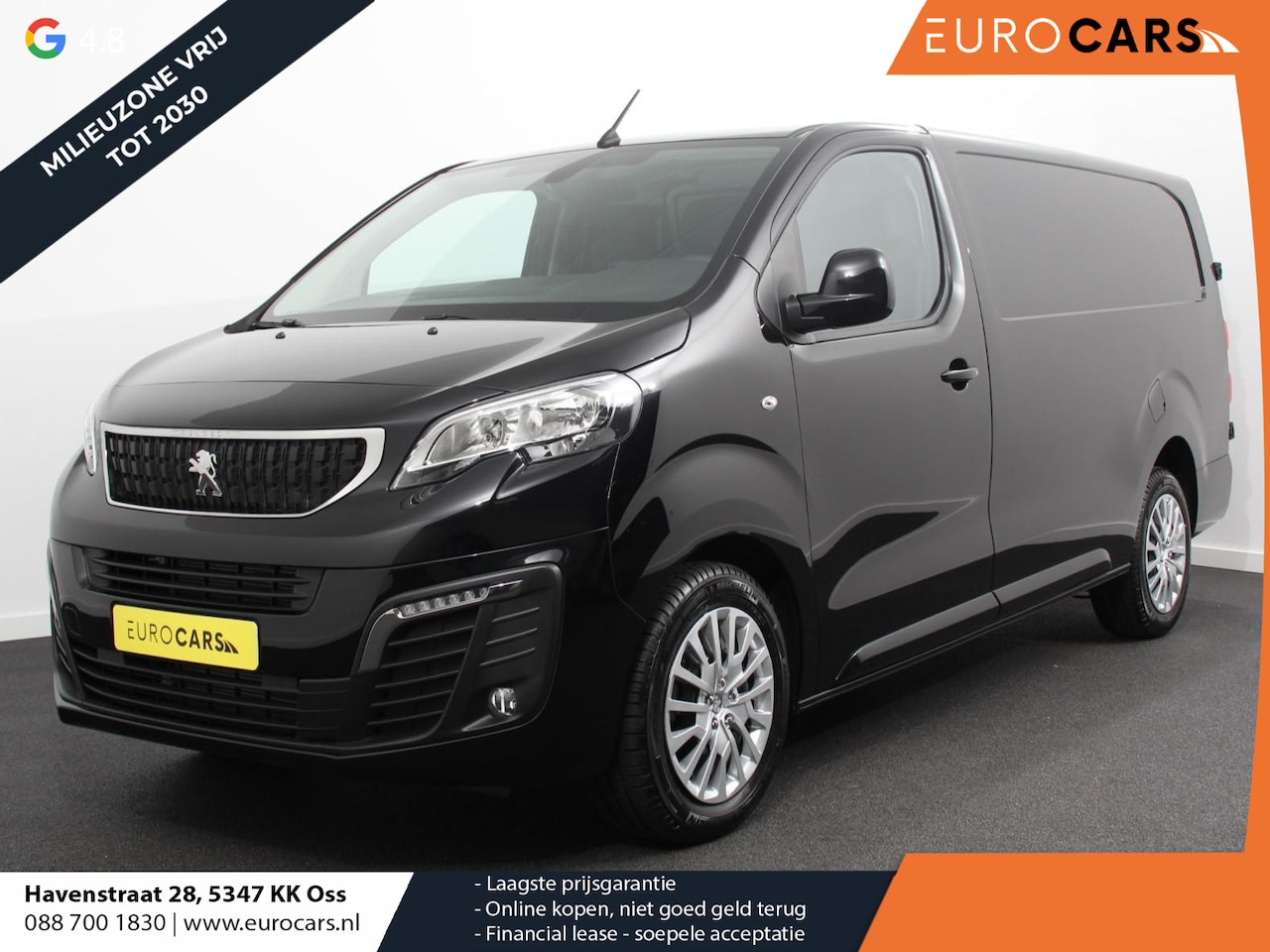 Peugeot Expert - 145pk L3 Automaat Airco Cruise Control Navigatie Trekhaak - AutoWereld.nl