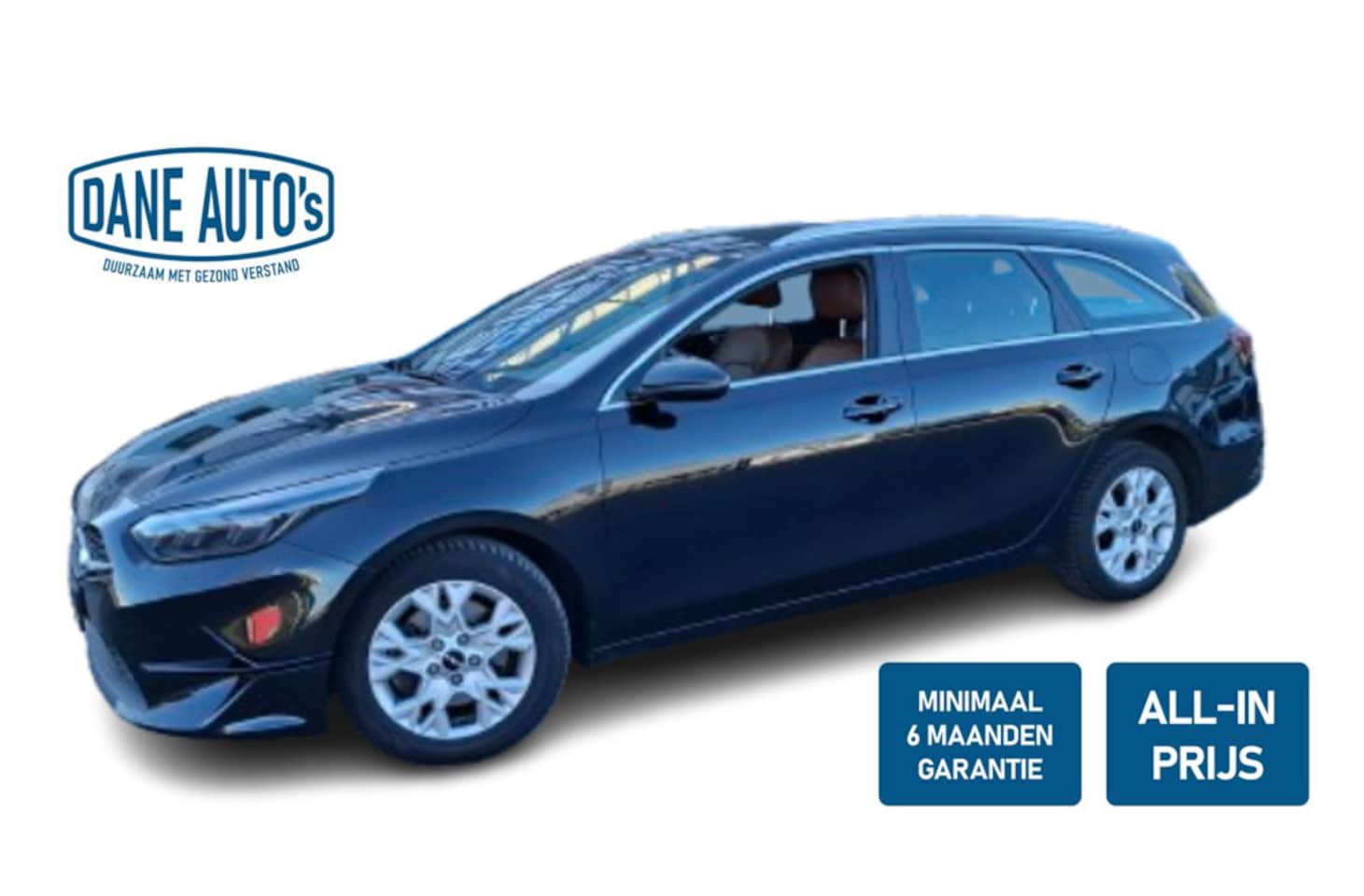 Kia Cee'd Sportswagon - Ceed 1.0 T-GDi DynamicLine | BRUIN LEDER - RIJKLAARPRIJS - AutoWereld.nl