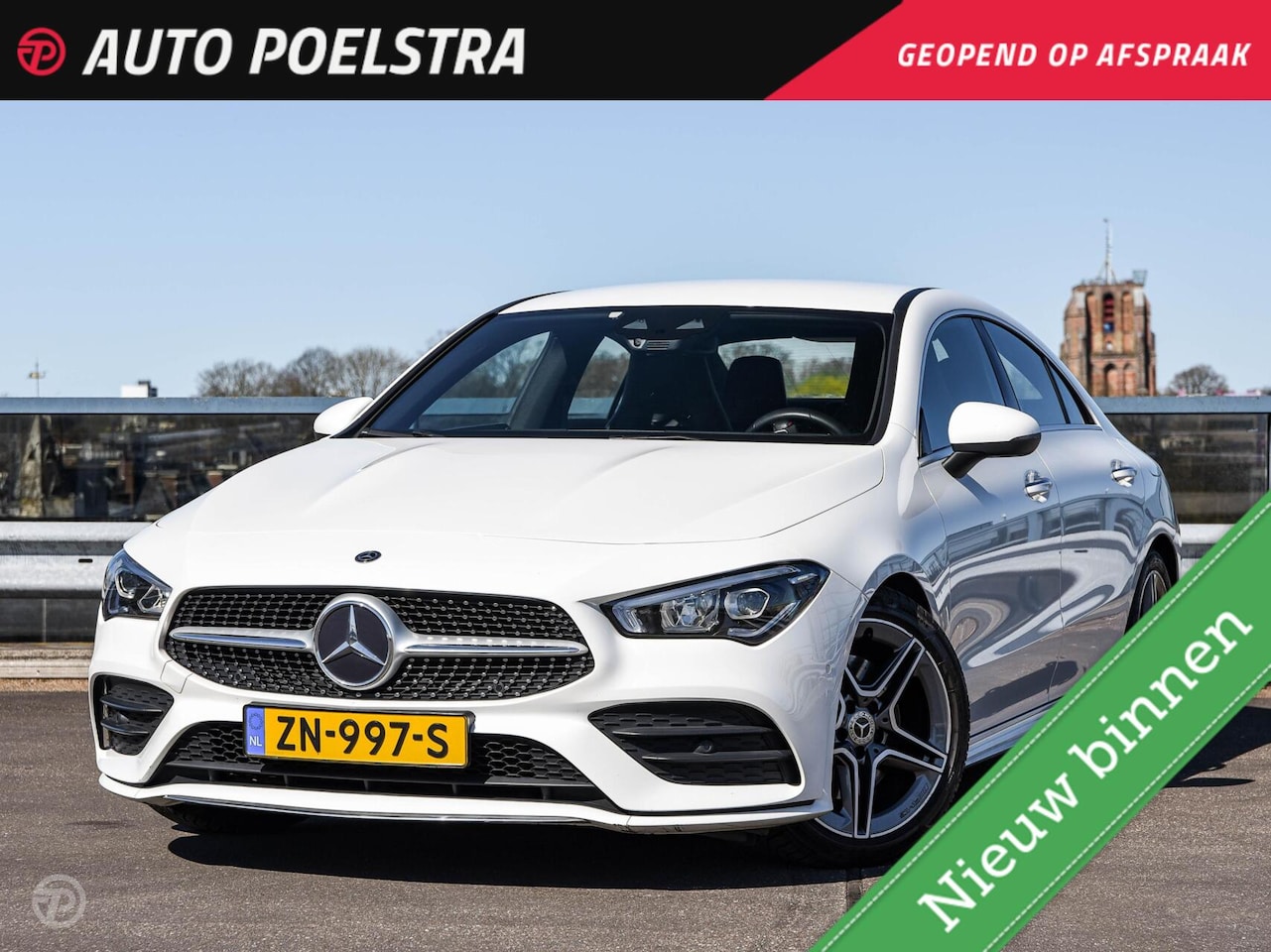 Mercedes-Benz CLA-Klasse - 200 Business Solution AMG | Sfeerverlichting | Widescreen | Camera | Navigatie | Apple Car - AutoWereld.nl
