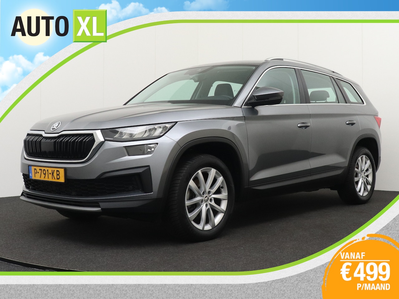 Skoda Kodiaq - 1.5 150 PK Aut. TSI Sport Ed. Half-Leder/Sportstoelen Trekhaak - AutoWereld.nl