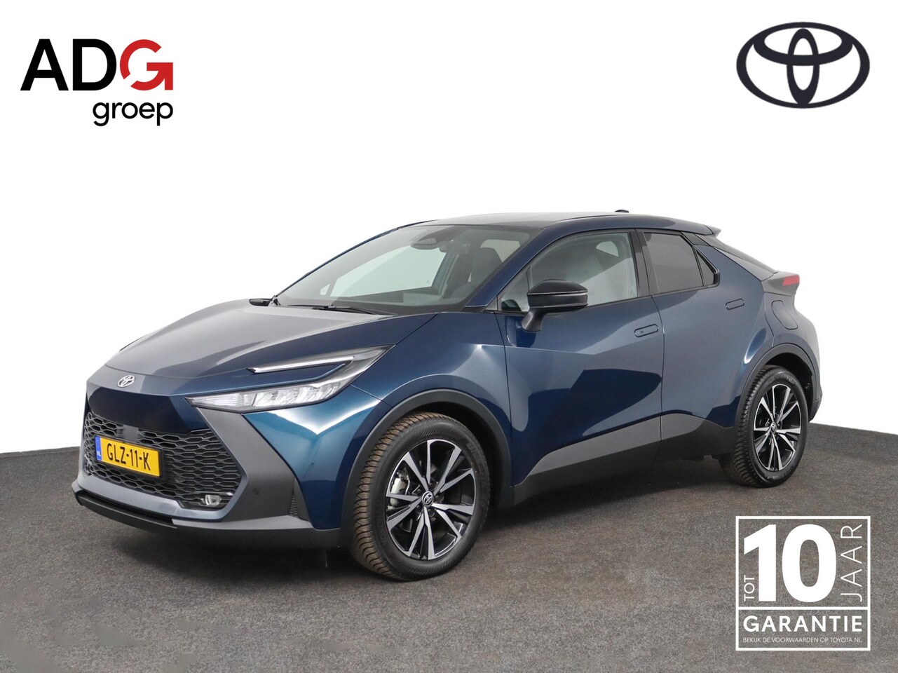 Toyota C-HR - 1.8 Hybrid 140 Dynamic | Navigatie | Parkeer sensoren | Dodehoek detectie | - AutoWereld.nl