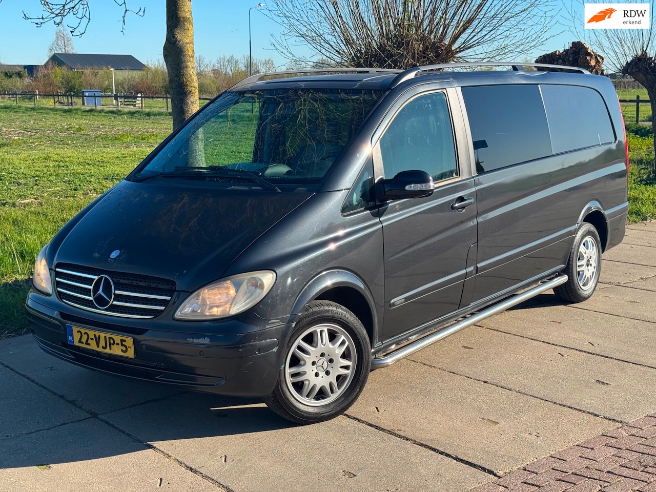 Mercedes-Benz Viano - 2.2 CDI DC Ambiente Extra Lang AIRCO/LEDER/STOELVERW/NWAPK - AutoWereld.nl