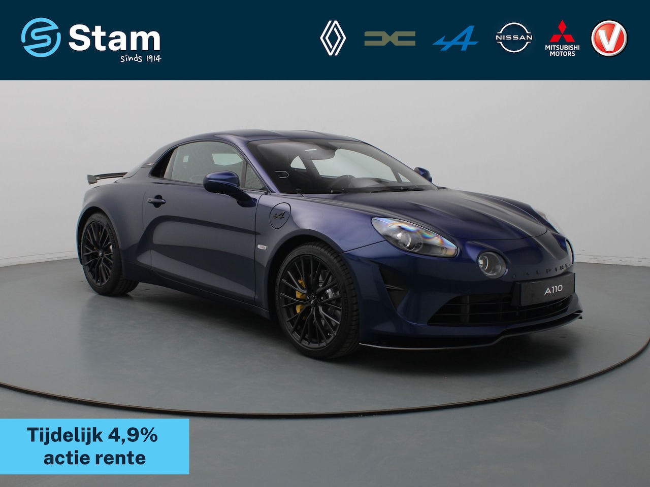 Alpine A110 - 300pk GTS Akrapovic uitlaat | Aero Pack | Camera | Stoelverwarming - AutoWereld.nl