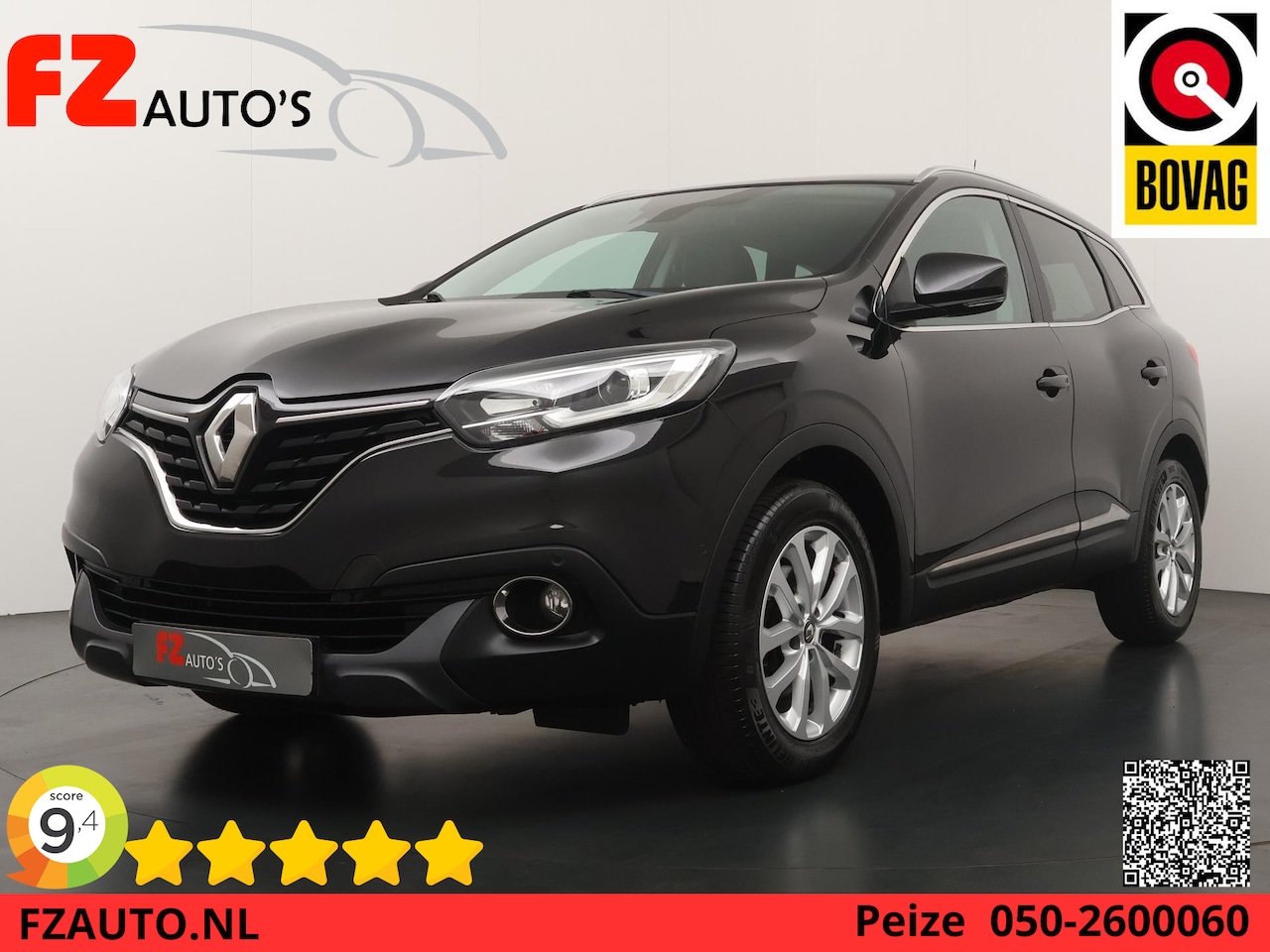 Renault Kadjar - 1.2 TCe Intens Automaat - Navigatie - Camera - Half lederen bekleding - AutoWereld.nl