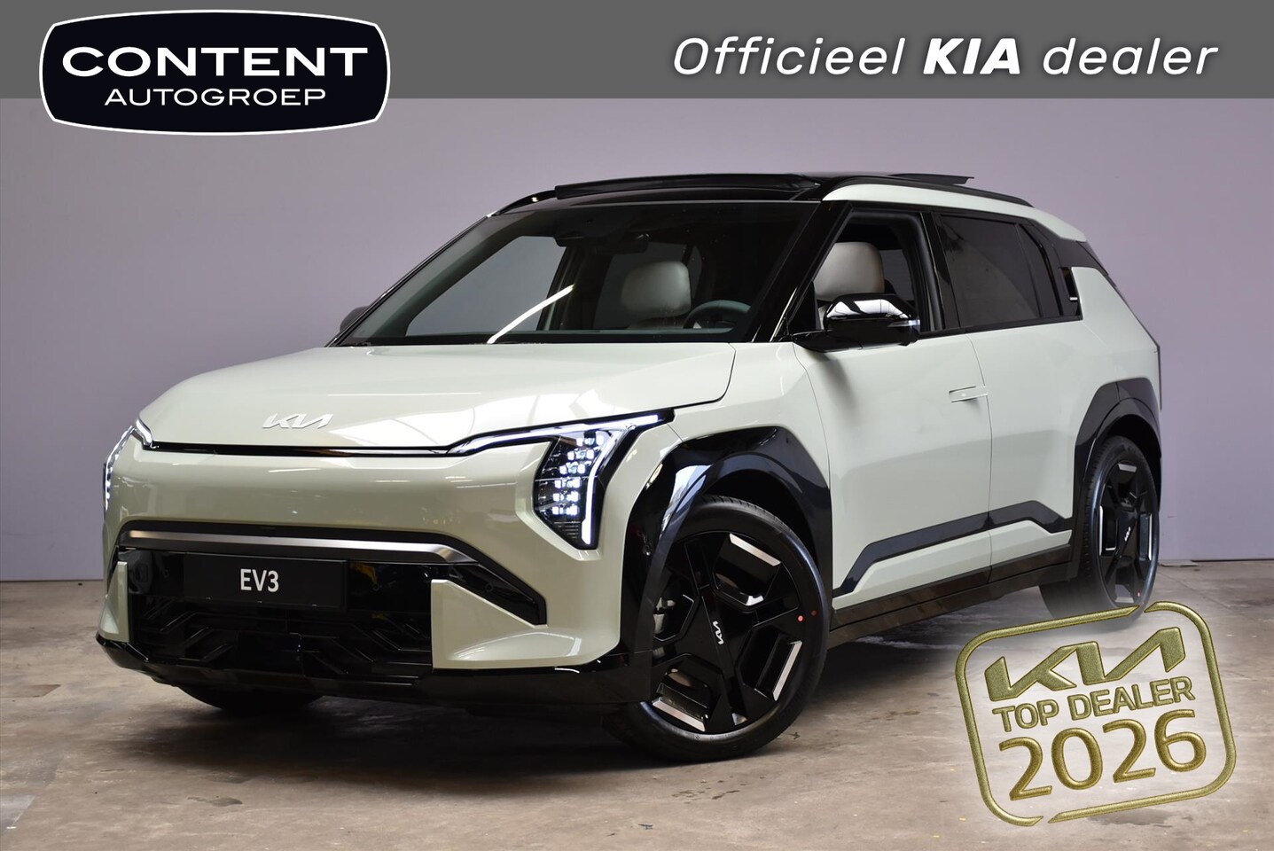 Kia EV3 - 81,4 kWh 204pk GT-PlusLine NIEUW - SNEL LEVERBAAR - AutoWereld.nl