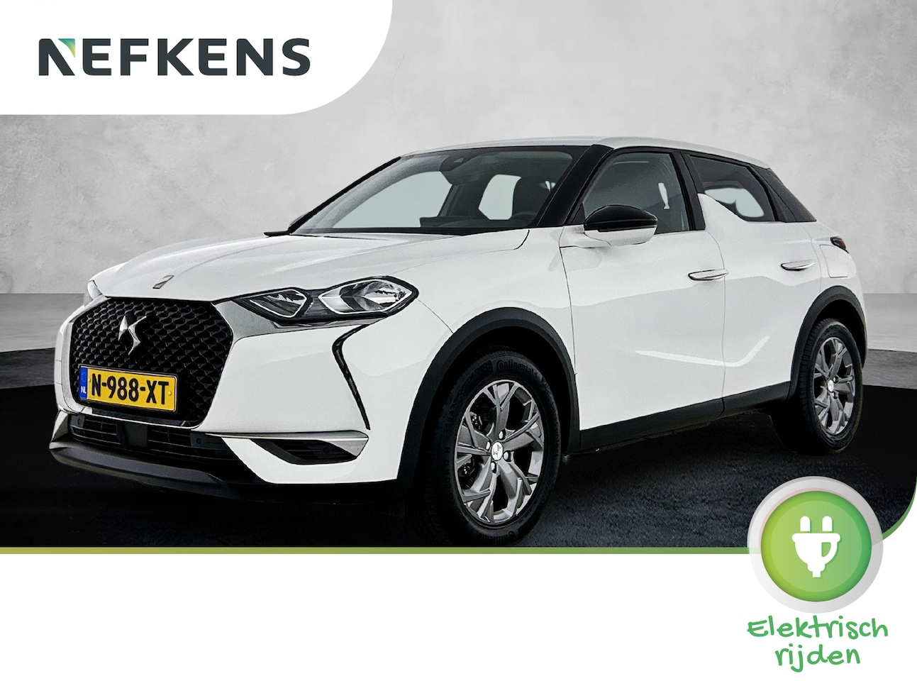 DS 3 Crossback - E-Tense Bastille 50 kWh 136pk Automaat | Navigatie | Climate Control | Camera | 17"LMV | A - AutoWereld.nl