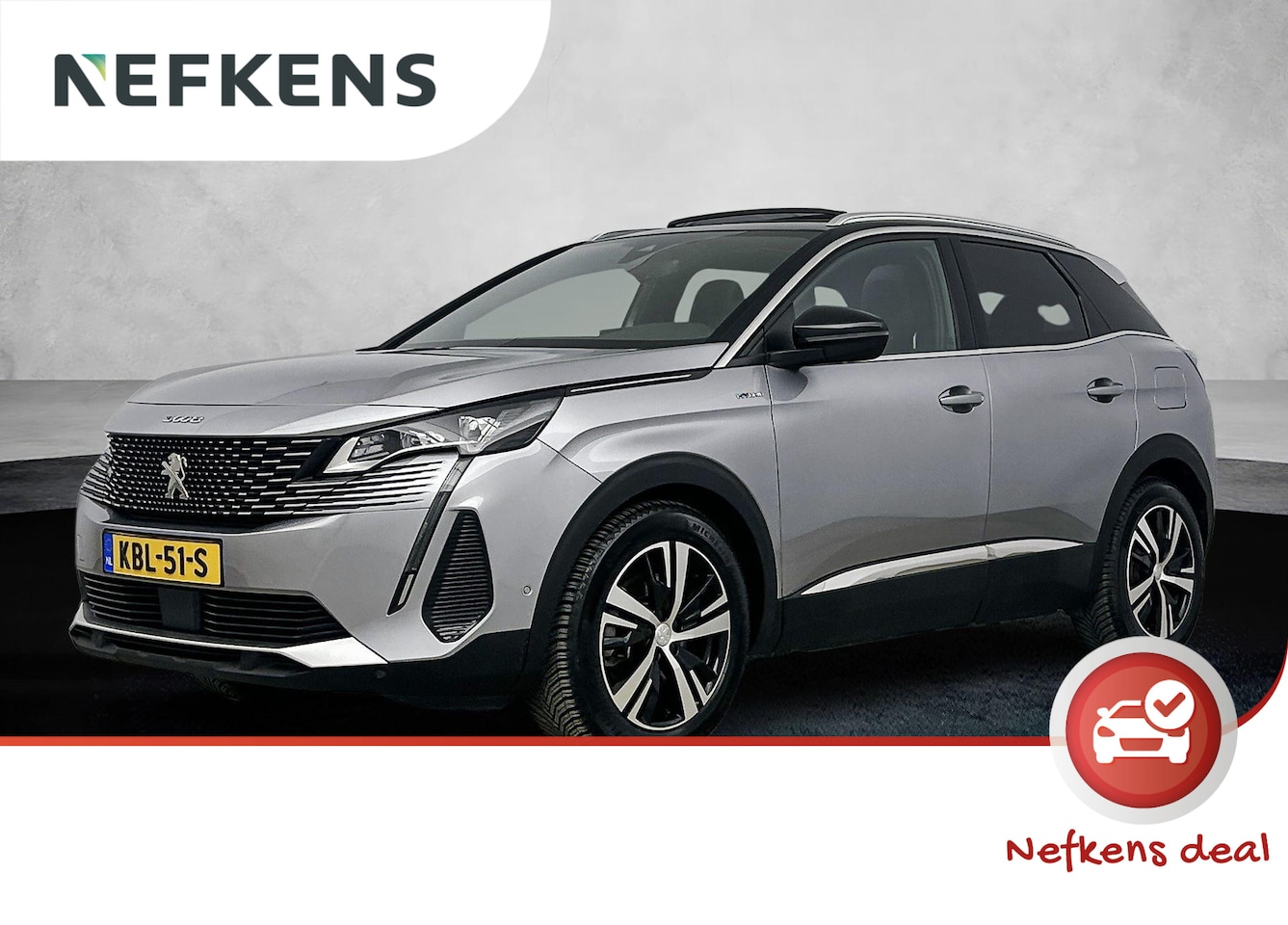 Peugeot 3008 - SUV1.6 225pk HYbrid Automaat GT | Stoelverwarming | Schuif/Kanteldak Dak | Camera | Apple - AutoWereld.nl